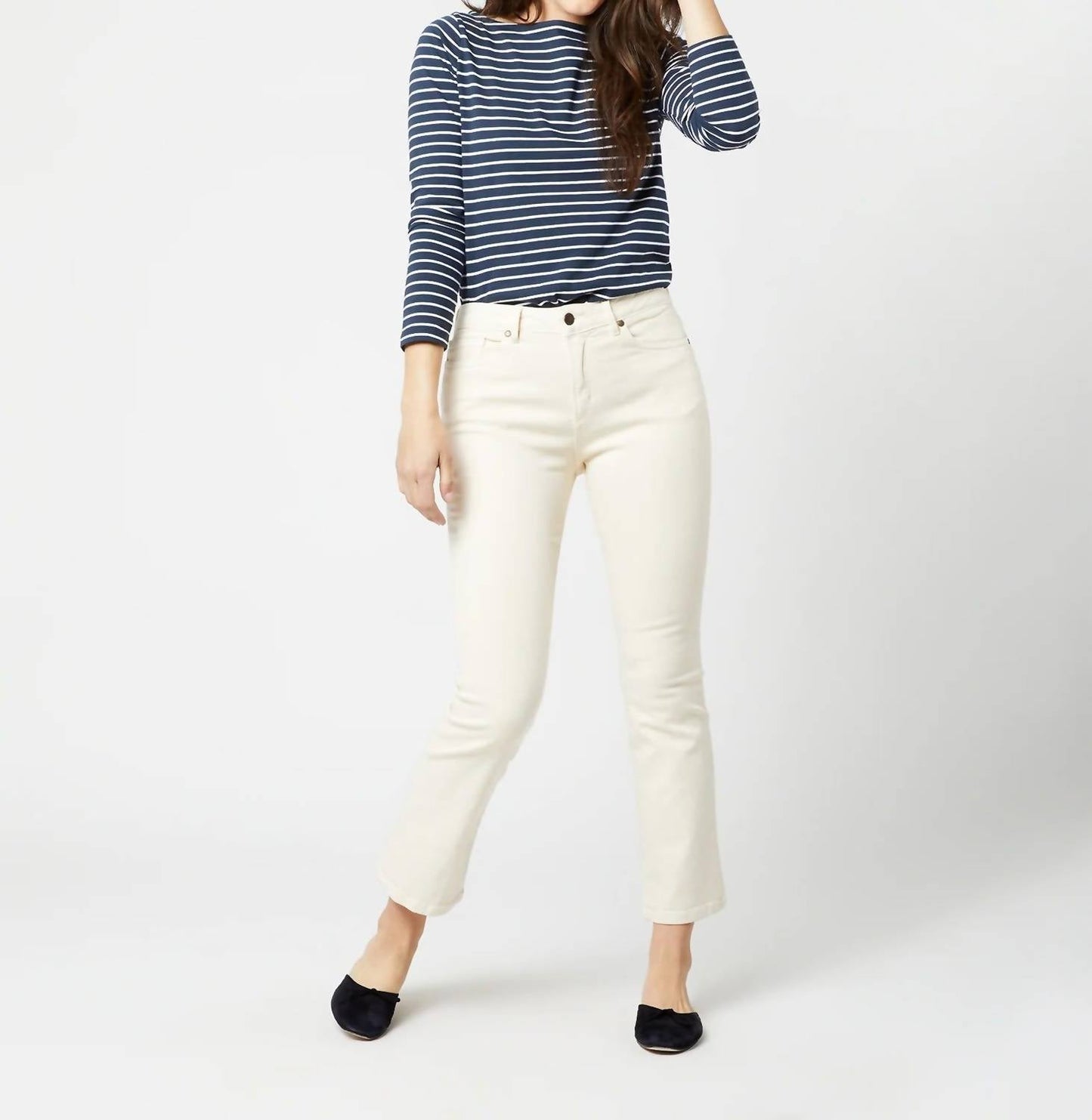 Ann Mashburn - Flare Cropped Jean