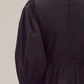 Entro - Puff Sleeve Tie Front Dress