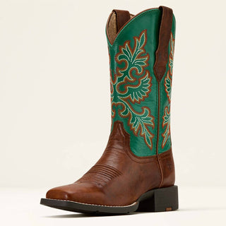 Ariat - Women's Round Up Stretchfit Wide Square Toe Western Boot