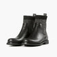 All Black - Stud Sock Chelsea Boot