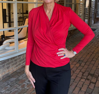 A'Nue Miami - Crossover V-neck Top