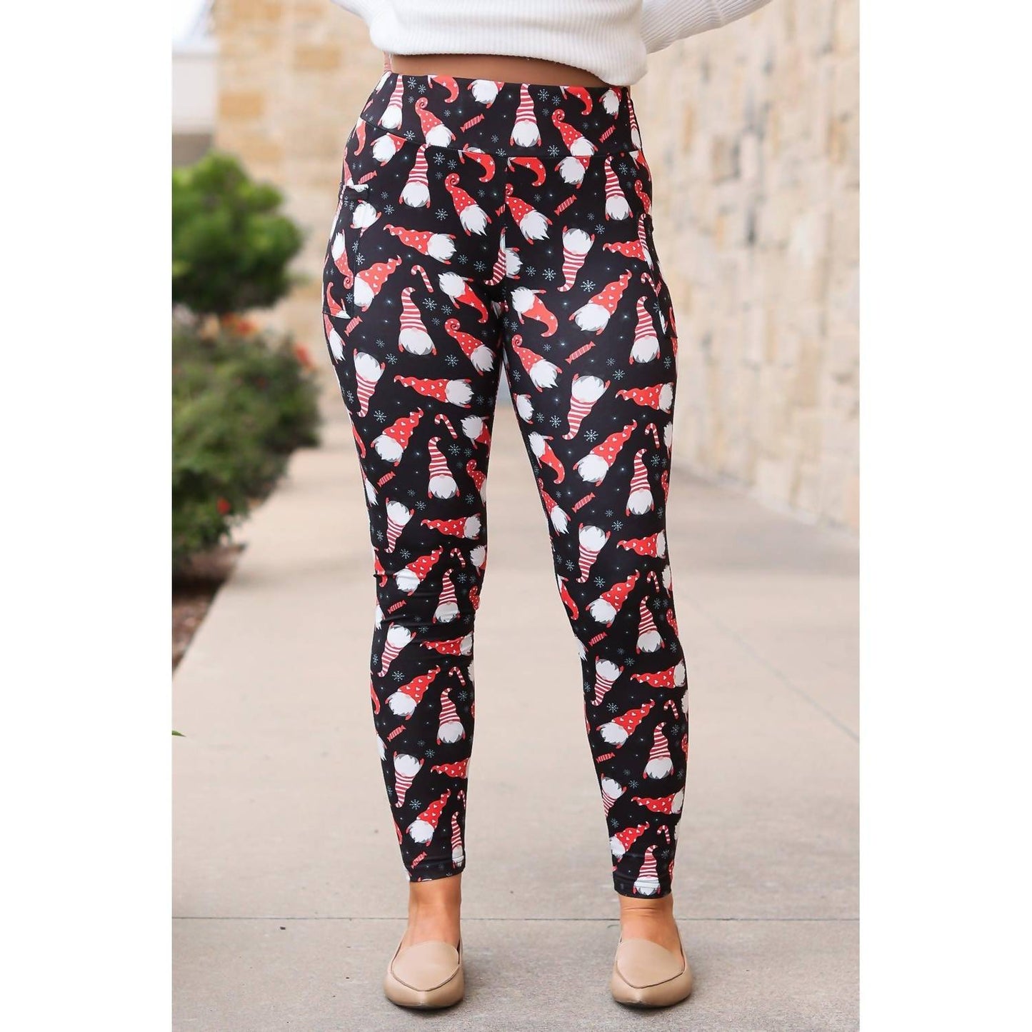 Julia Rose - Holiday Gnome Leggings