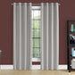 2 Pieces Set Room Darkening Curtain Panels with Grommet