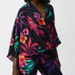 Joseph Ribkoff - Georgette Tropical Print Boxy Top