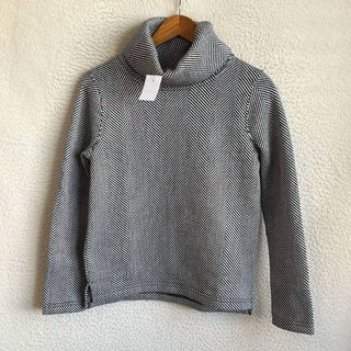 J.Crew - Pulôver feminino de manga comprida e gola funil