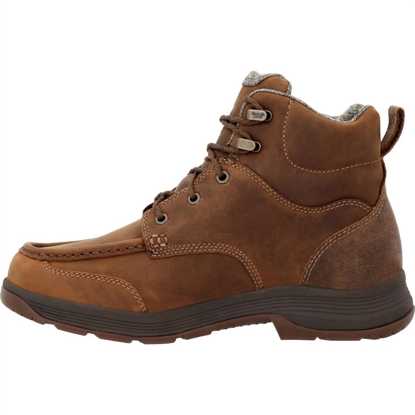 Georgia Boot - MEN'S ATHENS SUPERLYTE 6" WATERPROOF WORK BOOT - MEDIUM WIDTH