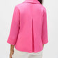 Joseph Ribkoff - Linen Boxy Top With Shirt Collar