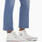 Mother - Hustler Ankle Fray Mini Boot High Rise Jean