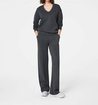 Spanx - Calça reta escovada Air Essentials