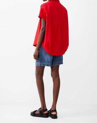 French Connection - Camisa de popeline Popover