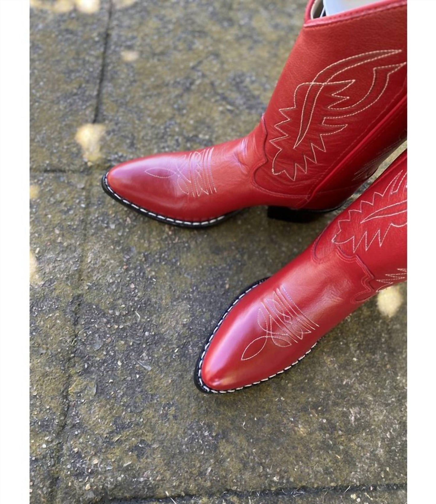Old West - Kids Girl's Snip Toe Western Boot