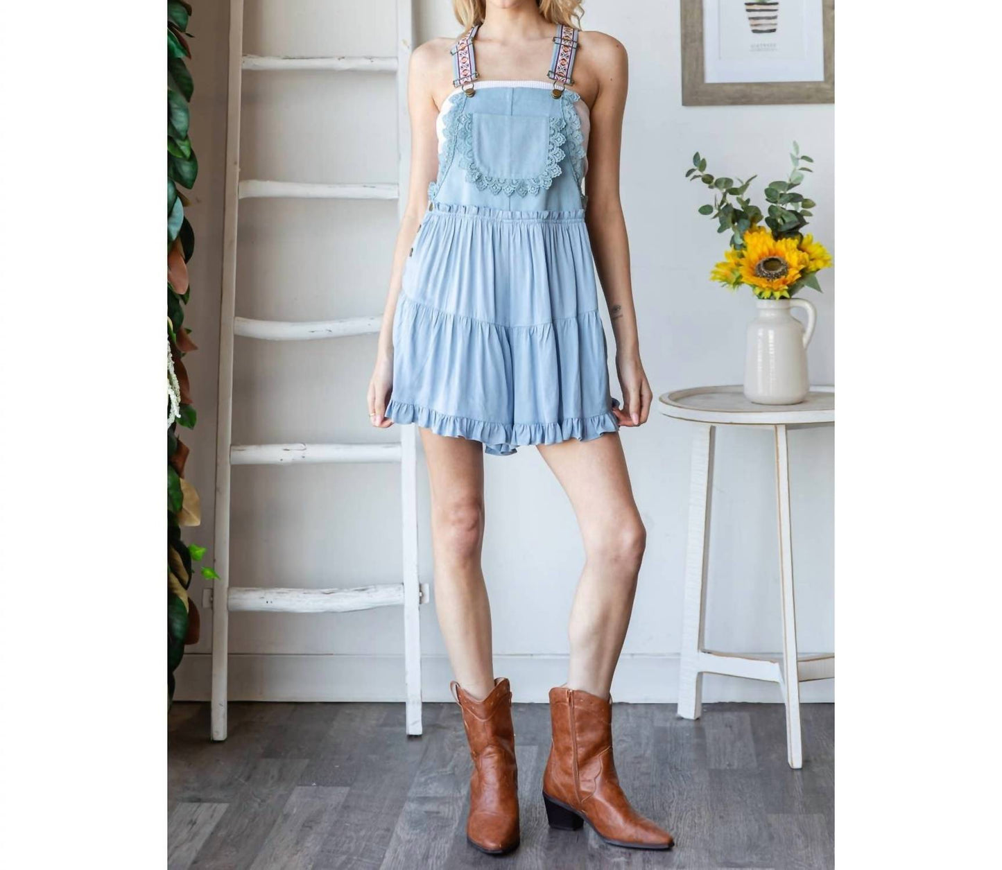 Veveret - Daisy Do Little Romper Overalls
