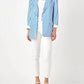 2.7 August Apparel - Callie Striped Blazer