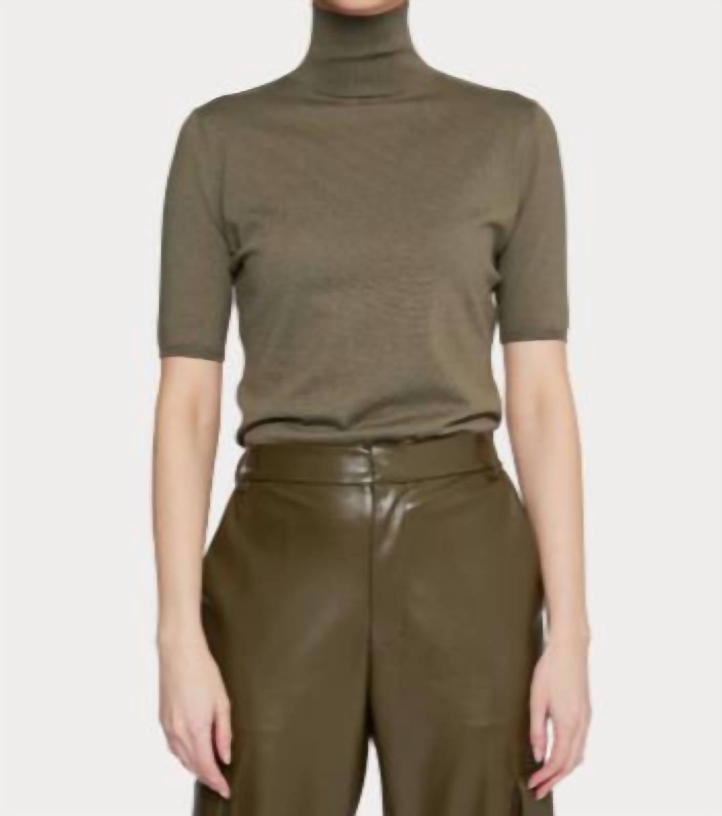 Amanda Maria - Viva Modal Turtleneck Top