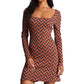 Billabong - Still Your Girl Long Sleeve Mini Dress