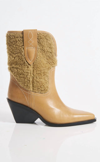 Free People - Women's Pitchfork Point Shearling Boots