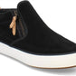 Sperry - Women's Crest Lug Suede Side Zip Sneakers