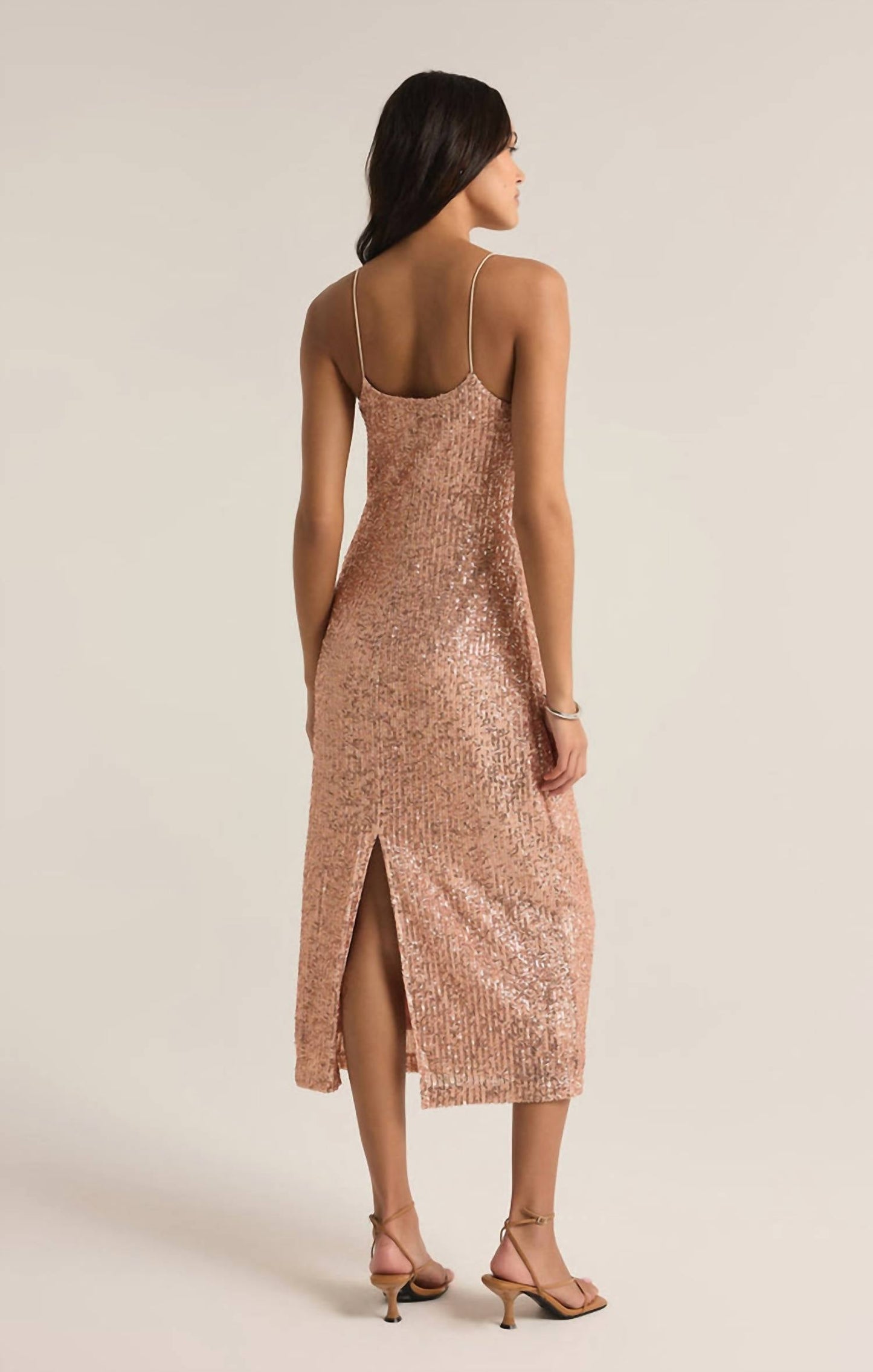 Z Supply - Paulina Square Neck Midi Dress