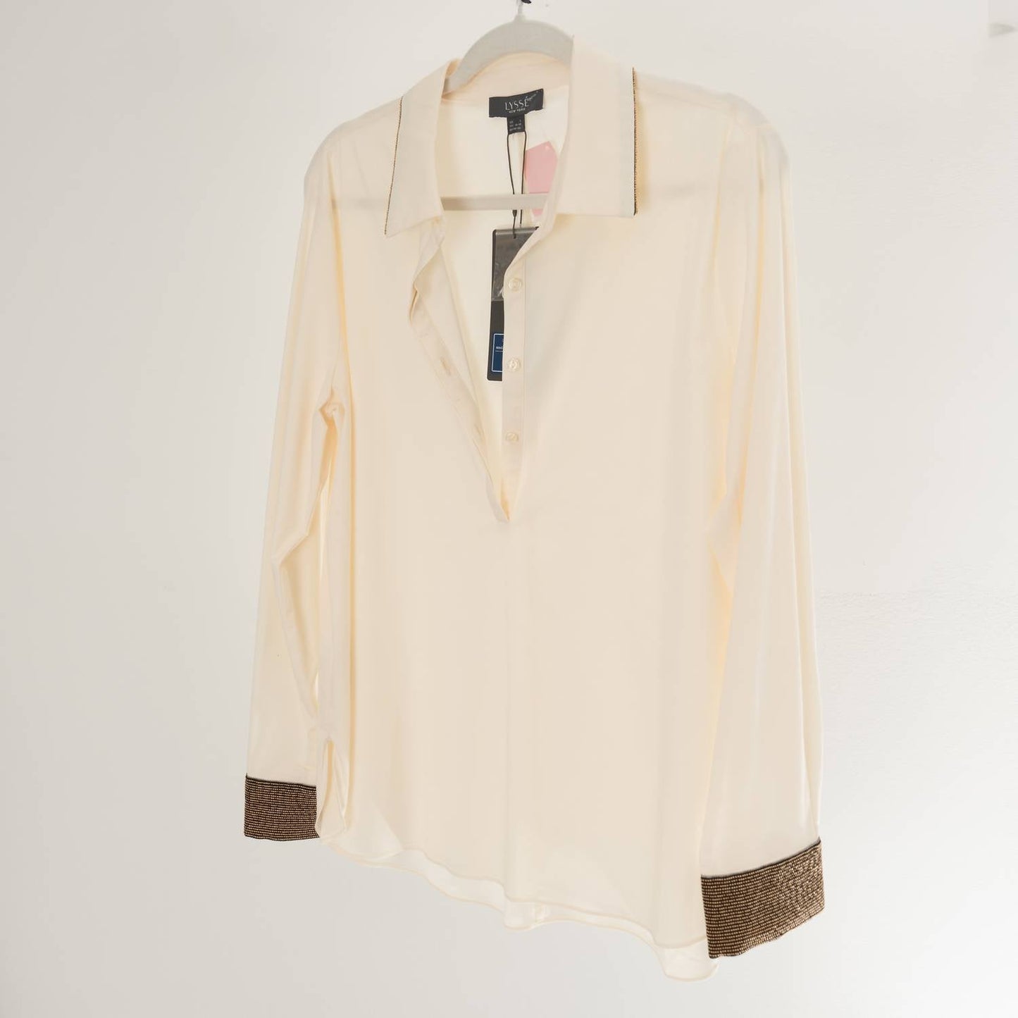 Lysse - Women's Long Sleeve Satin Blouse