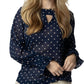 Coco Indigo - Positano Polka-Dot Blouse