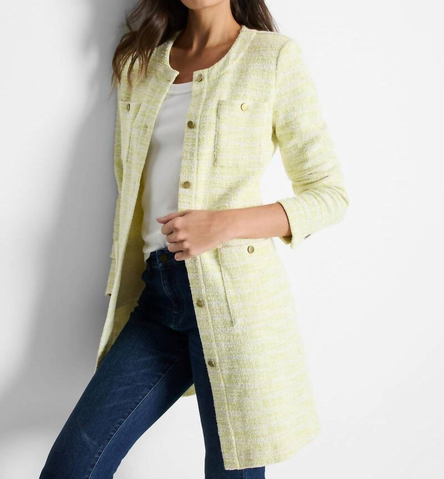 Nzt By Nic+Zoe - Textured Statement Jacket