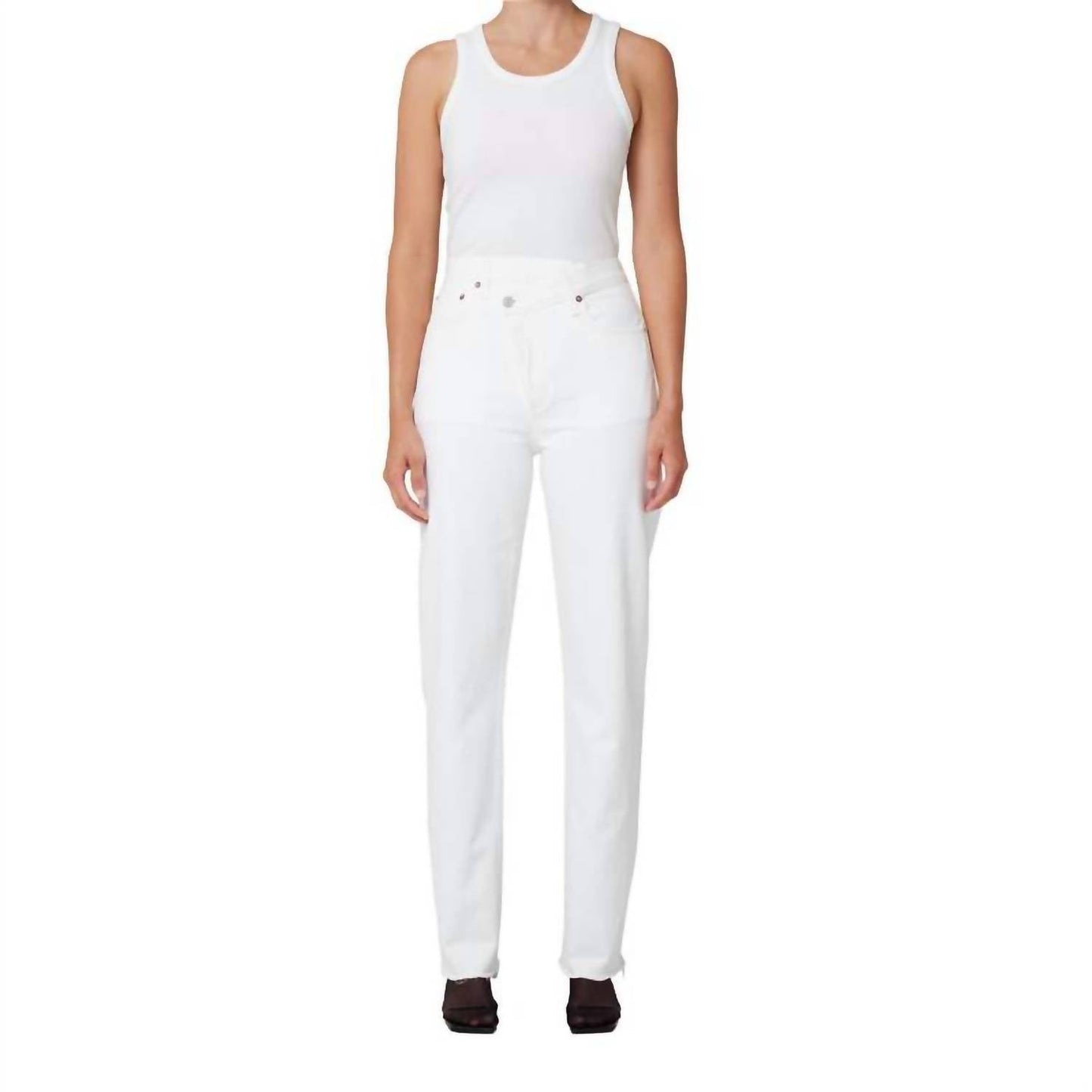 Agolde - Criss Cross Straight Jeans