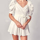Do+Be - Wrap Front Side Tie Romper