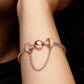 Pandora - Clear Pav Safety Chain Clip Charm