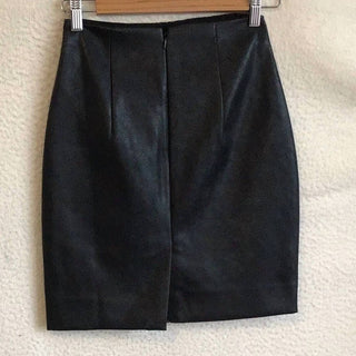 J.Crew - Saia lápis de couro sintético - Petite