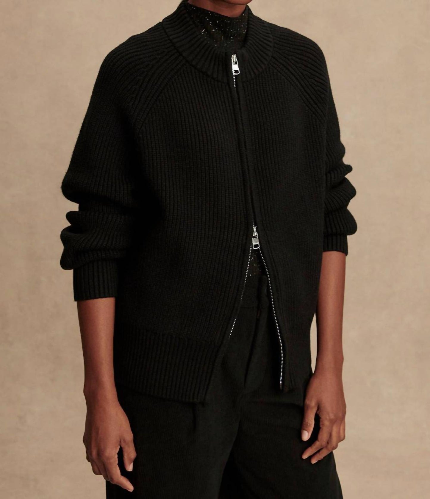 Varley - Milo Zip Knit Jacket
