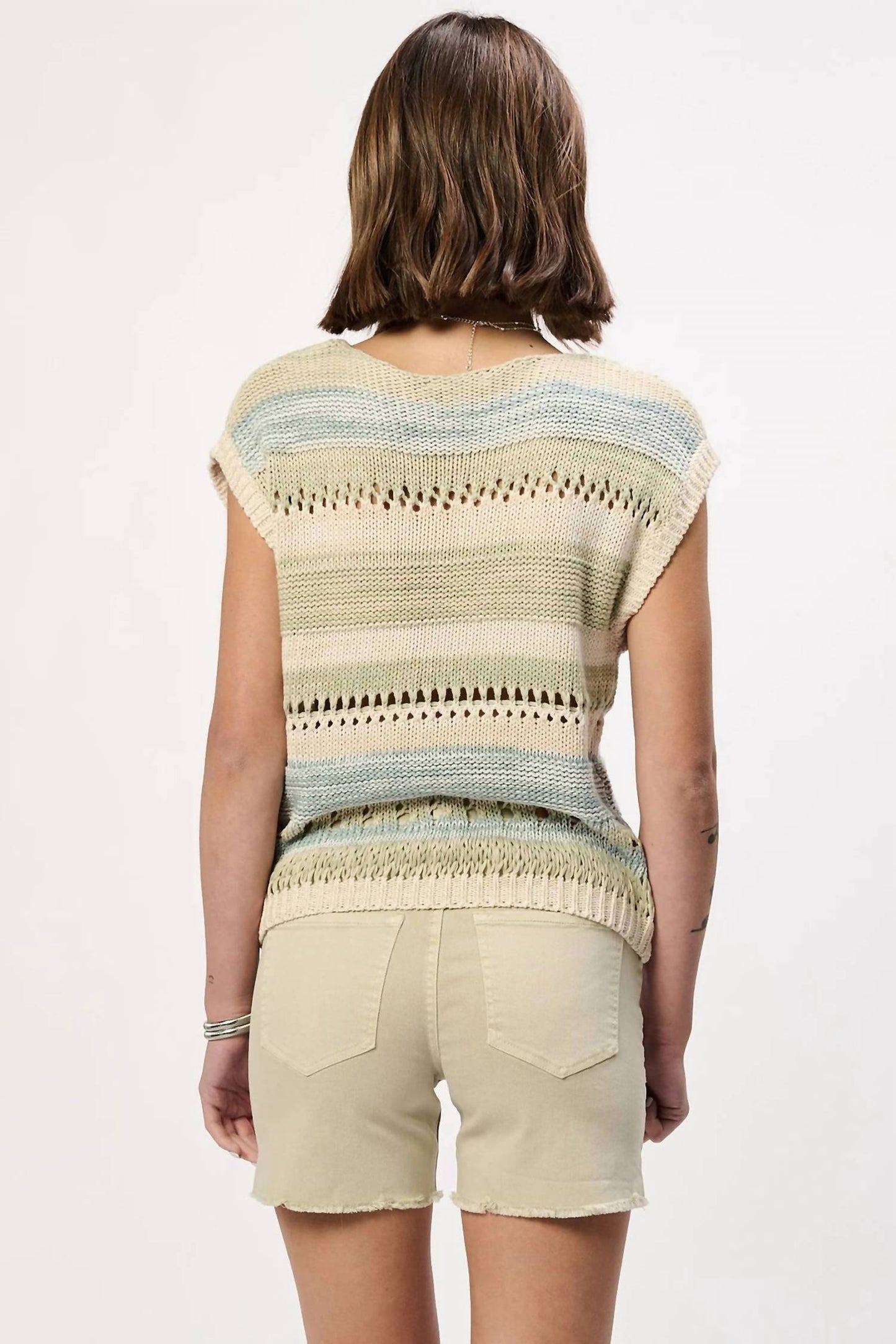 Another Love - Lina Open-knit Top