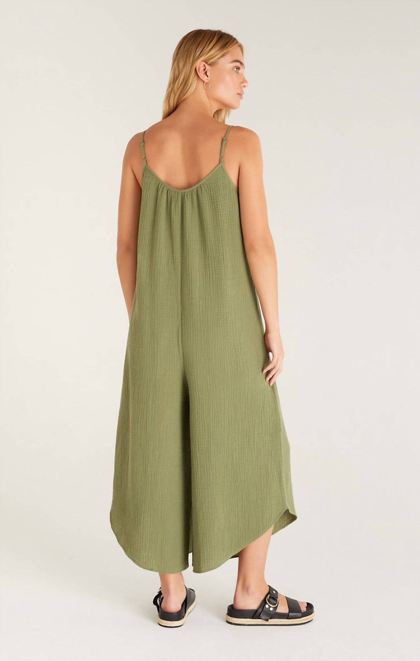 Z Supply - THE FLARED GAUZE JUMPSUIT
