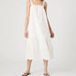 French Connection - Cotton Square Neck Midi Dress