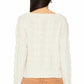 Free People - Washed Cable V Neck Sweater