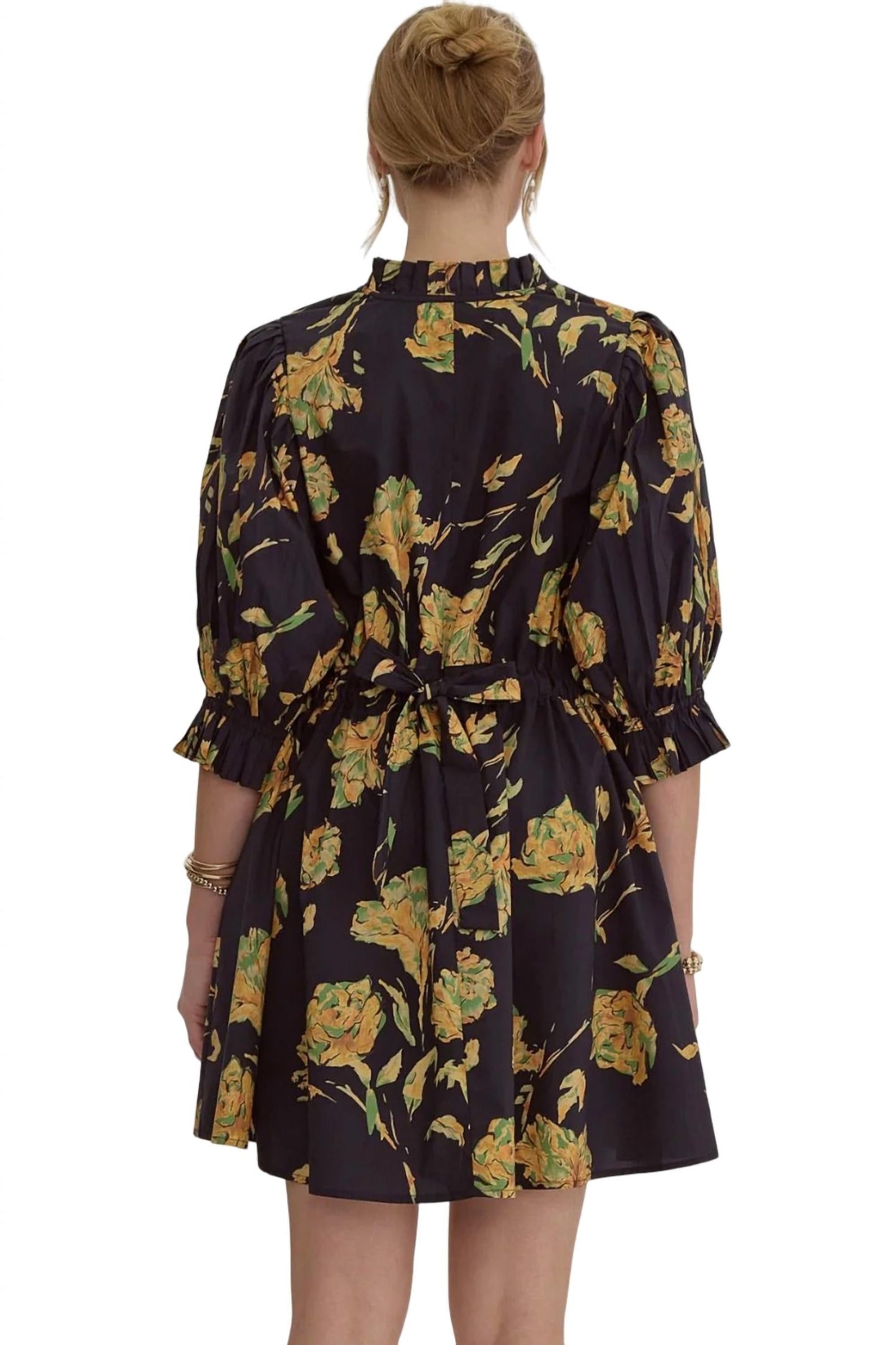 Entro - Floral Shirt Dress