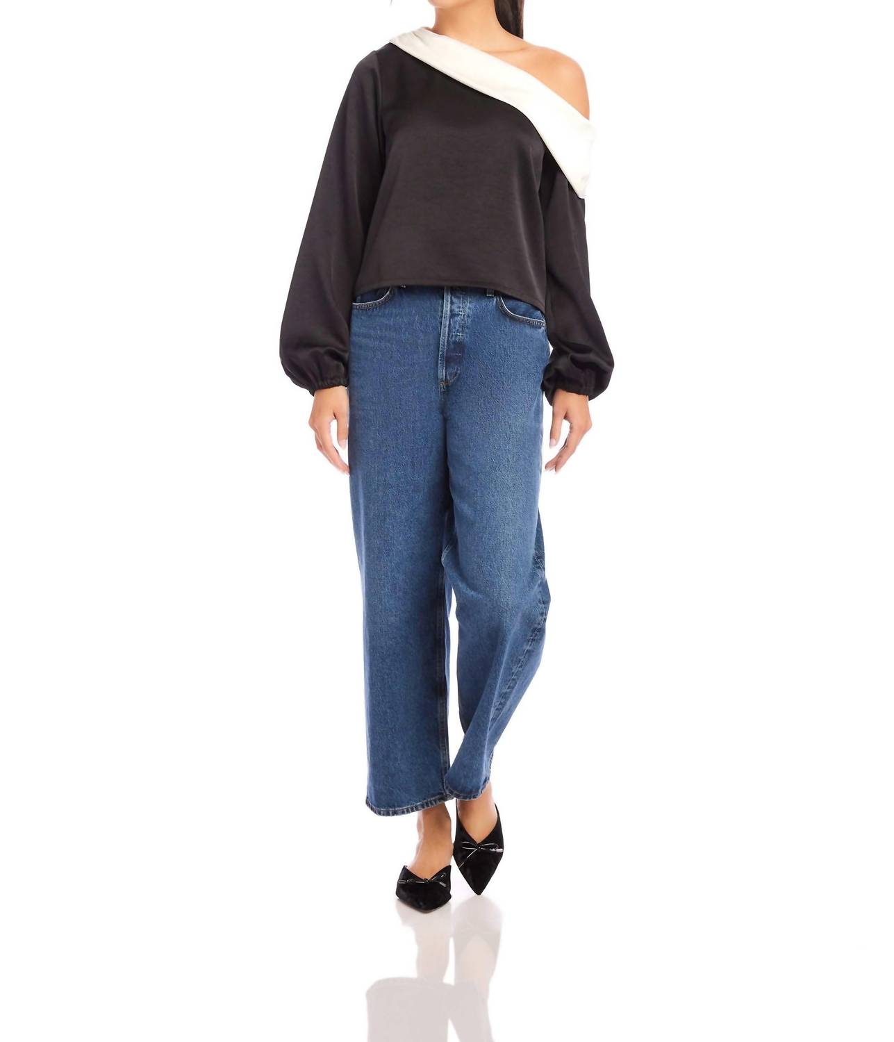 Fifteen Twenty - Marisa One-Shoulder Top