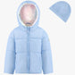 London Fog - Girls Zip-front Hooded Loose Fit Puffer Jacket