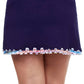 Profile By Gottex - Plus Size Side Slit Cinch Swim Skirt