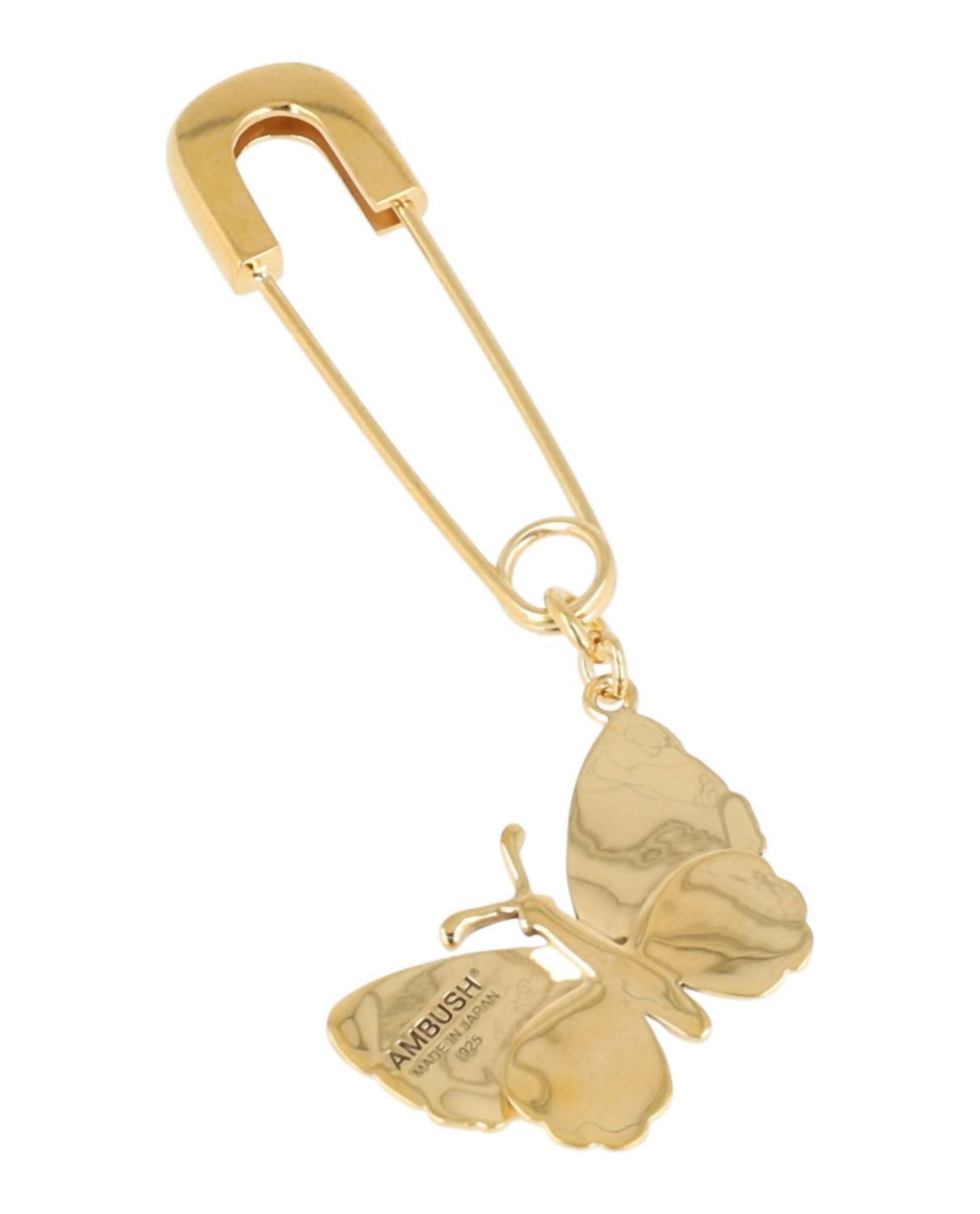 Ambush - Women's Single Butterfly Charm Earrings
