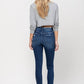 Vervet By Flying Monkey - High Rise Distressed Clean Cut Crop Skinny Jeans