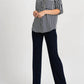 Joseph Ribkoff - V-neck Striped Blouse