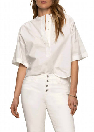 Sanctuary - Relaxed Short Sleeve Popover Top