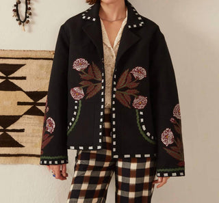 Alix Of Bohemia - Jaqueta Western Bloom