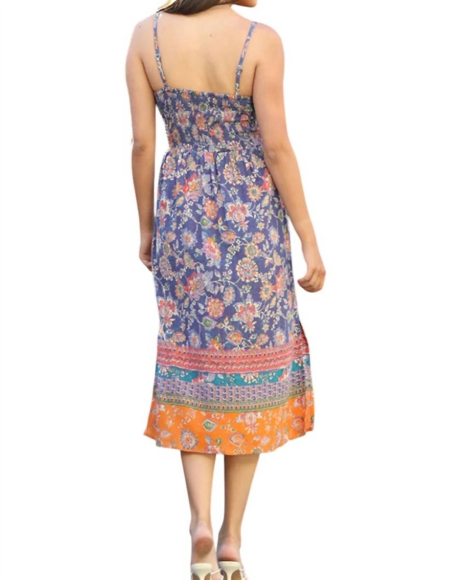 Angie - Wanderloom Midi Dress