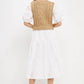 2.7 August Apparel - Swati Cable Knit Dress