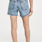 Agolde - Riley High Rise Slim Leg Shorts