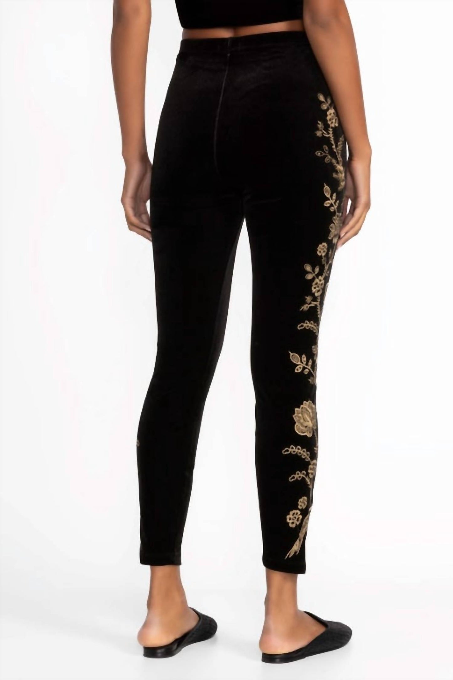 Johnny Was - STRETCH VELVET LEGGING NYOMI