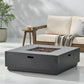 39'' Square Iron Fire Pit - 50,000 BTU