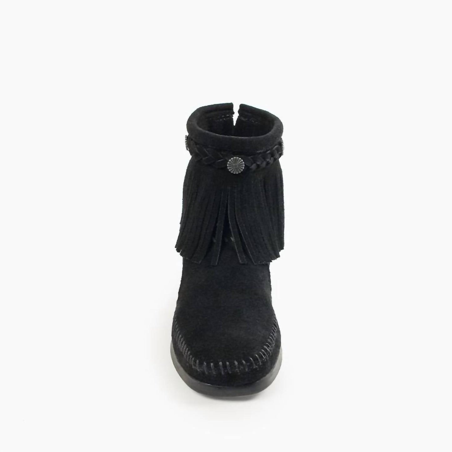 Minnetonka - Women's High Top Back Zip Moccasin Boot
