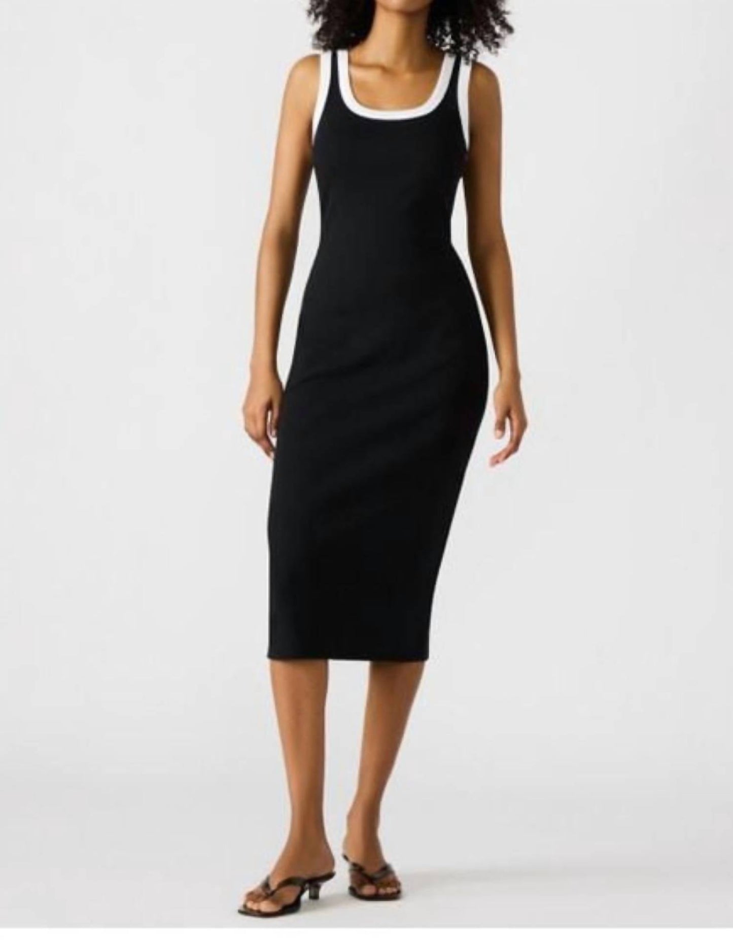 Steve Madden - Ribbed Tank Midi Dress